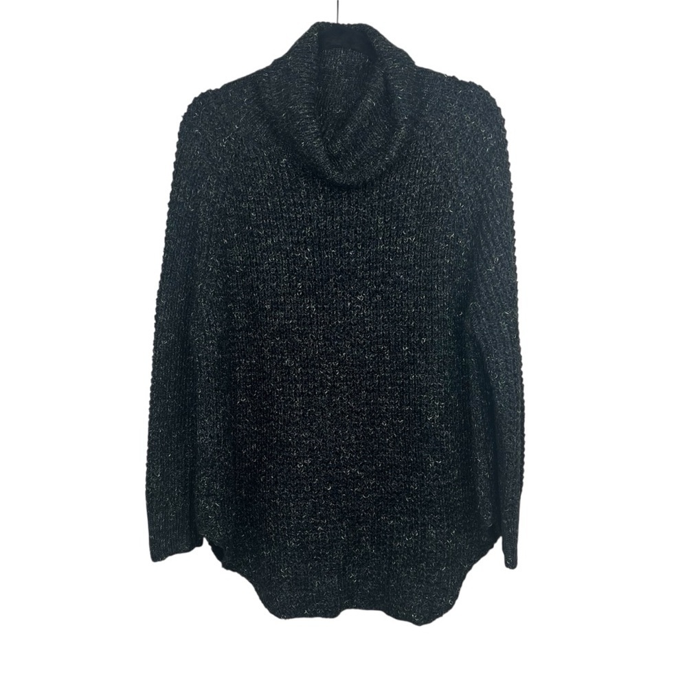 Free People Dylan Tweedy Cowl Neck Tunic Sweater Small Chunky Knit Women’s - Picture 3 of 9